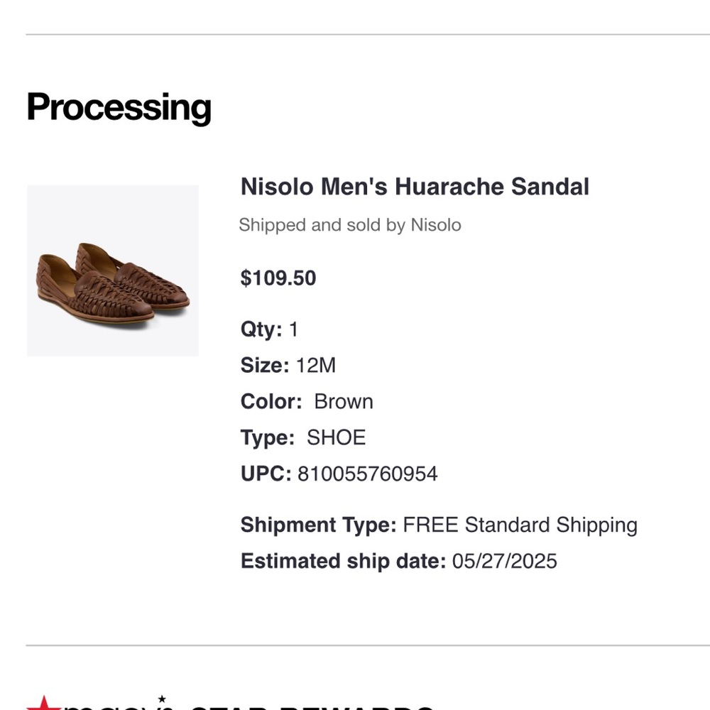 NWT Men’s Nisolo Huarache Sandal (12)